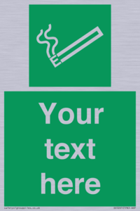 Custom E-Cigarettes/Vaping Permited Sign